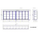 Glass door chamber with 8 doors | TCV0005