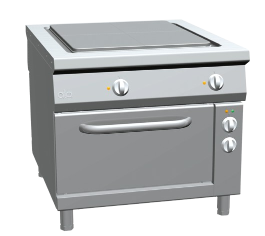 Electric pass-through solid top + electric pass-through ventilated oven | K1ETP10FV