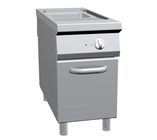 Electric pass-through fryer single tank 20 lt. | K1EFG0520