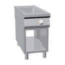 Electric pass-through fixed bratt pans side unit tank 20 lt. + open cabinet | K1EBR05VV