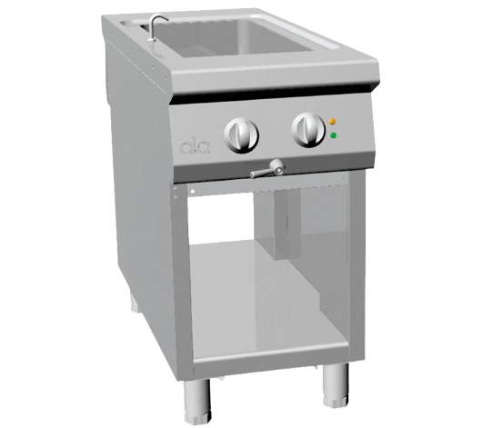 Bain marie electric GN 1/1 + 1/3 pe suport deschis, pasant | K1EBM05VV