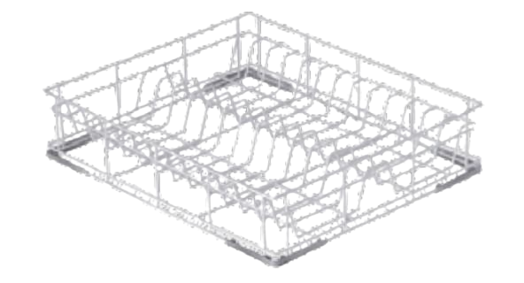 Silanos plastic-coated wire basket – for 8 plates | 901590