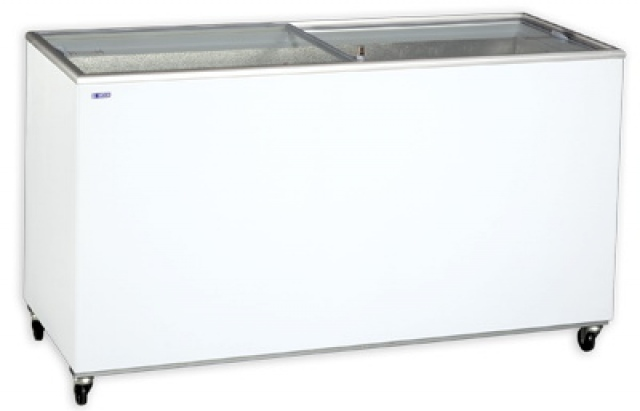UDD 400 SC (KH-CF400 SC) Chest freezer with sliding glass door