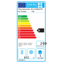 KH-PA800TN-HC | Rozsdamentes cukrászati hűtő