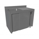 Sink with 1 bowl, cabinet-type support | SPS21UD_106542