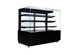 Vitrină frigorifică cofetărie | LCC Carina 04 1,0 negru