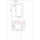 Solid door remote freezing chamber 6,9 m³ (1,5 x 2,0 x 2,3 m) | TCS004