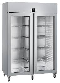 Glass door stainless steel refrigerator | FRPSvh 1412 Perfection
