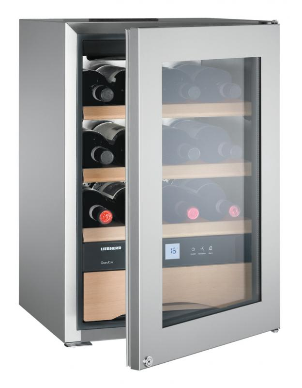 Wine refrigerator display case | WKes 653 GrandCru