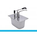 Sauce dispenser with lever handle | EDU –SRW- 1/6