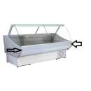 Upper front decorative bumper for Maxi 2.5 horizontal refrigerated showcase (Bolarus) | AC0000120