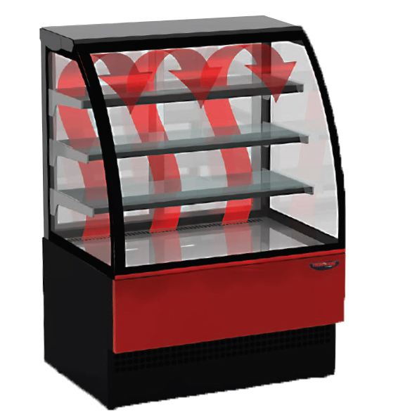 EVO HOT 150 | Vitrină caldă de prezentare