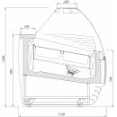 Vitrină frigorifică pentru îngheţată geam telescopic | K-1 BT 24/TL BISCOTTI