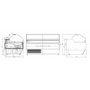 VERA 1.25 DYN | Refrigerated counter