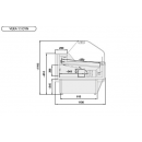 VERA 1.25 DYN | Refrigerated counter