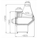 WCH 0.8/1.5 Counter with straight glass