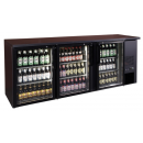 TC BB3GD | Triple glass door bar cooler