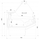 L-1 MD/W 300/110 Modena - Refrigerating counter