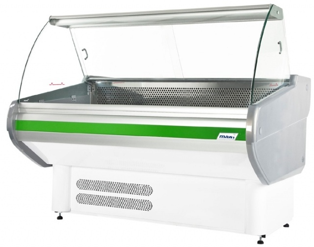 WCH I 1.5 - Counter with curved glass