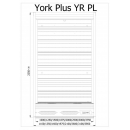 R-1 YR 125/90 YORK PLUS | Refrigerated wall cabinet