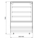 C-1 140 MG MAGNUM - Confectionary cooler
