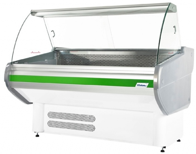 WCH I 1.3 - Counter with curved glass