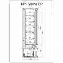 R-1 MVR 130/60 MINI VARNA | Refrigerated cabinet sliding doors