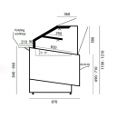 DALIA 1330 | Neutral confectionary counter