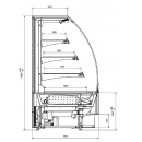 Vitrină frigorifică cu autoservire | C-1 VN/O 90/CH VIENNA