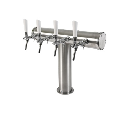 TC Mozart | 4 ways beer tower with lighting medal