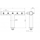 TC Mozart | 5 csapos sörtorony világítós emblémat.
