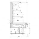 R-1 TS/O 120/CH TOSTI - Self service refrigerated display counter