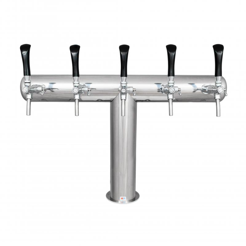 TC Halm T - 5 ways beer tower without taps, with medals