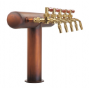 TC Halm T - 5 ways beer tower without taps, with medals