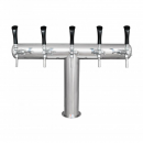 TC Halm T - 6 ways beer tower without taps, with medals