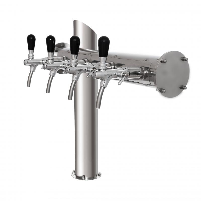 TC Sidewalk - beer tower with 4 taps