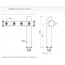 TC Sidewalk - beer tower with 4 taps