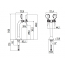 Snake Curved | 2 way beer tower