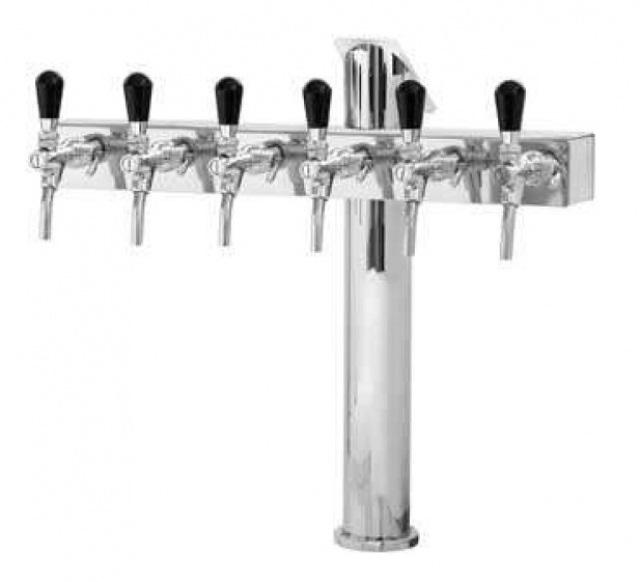 Tower T - 6 taps beer tower