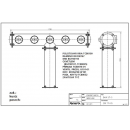 TC EVA T - 6 ways beer tower