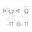TC EVA T | 8 ways beer tower without taps