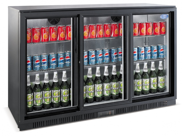 Vitrină frigorifică pentru bar cu trei uși glisante | LG-330S