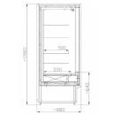Raft frigorific cu uși glisante | RCH4D 1.0/0.9