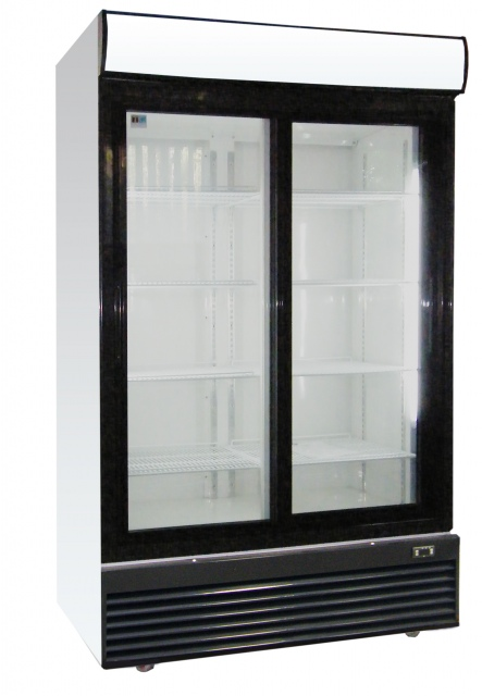 LG-1000BFS - Csúszó üvegajtós hűtővitrin