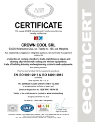 Certificat ISO-14001