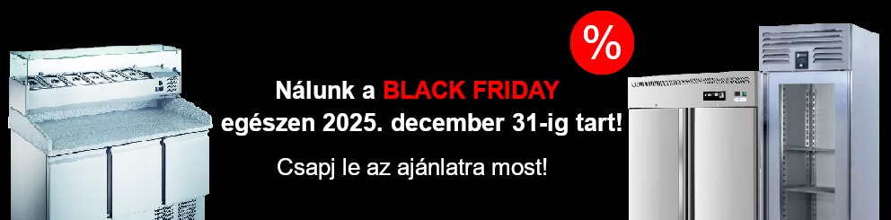 Nálunk a BLACK FRIDAY egészen 2025. december 31-ig tart!